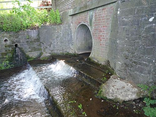 Batts bridge culvert before work started