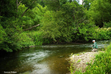 Warm weather fishing. Haddon weekend postponed