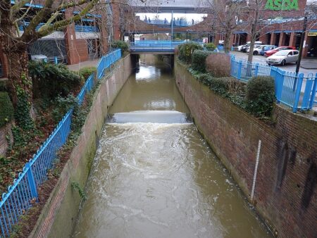 River Biss in Trowbridge comp