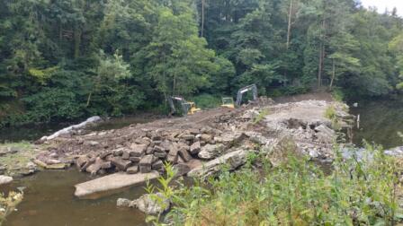 WTT weir removal project on BBC Farming Today and Look North