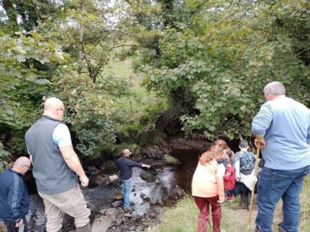 WTT habitat workshop, River Aln, 15 December