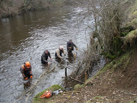 WTT at work Cromford R Derwent